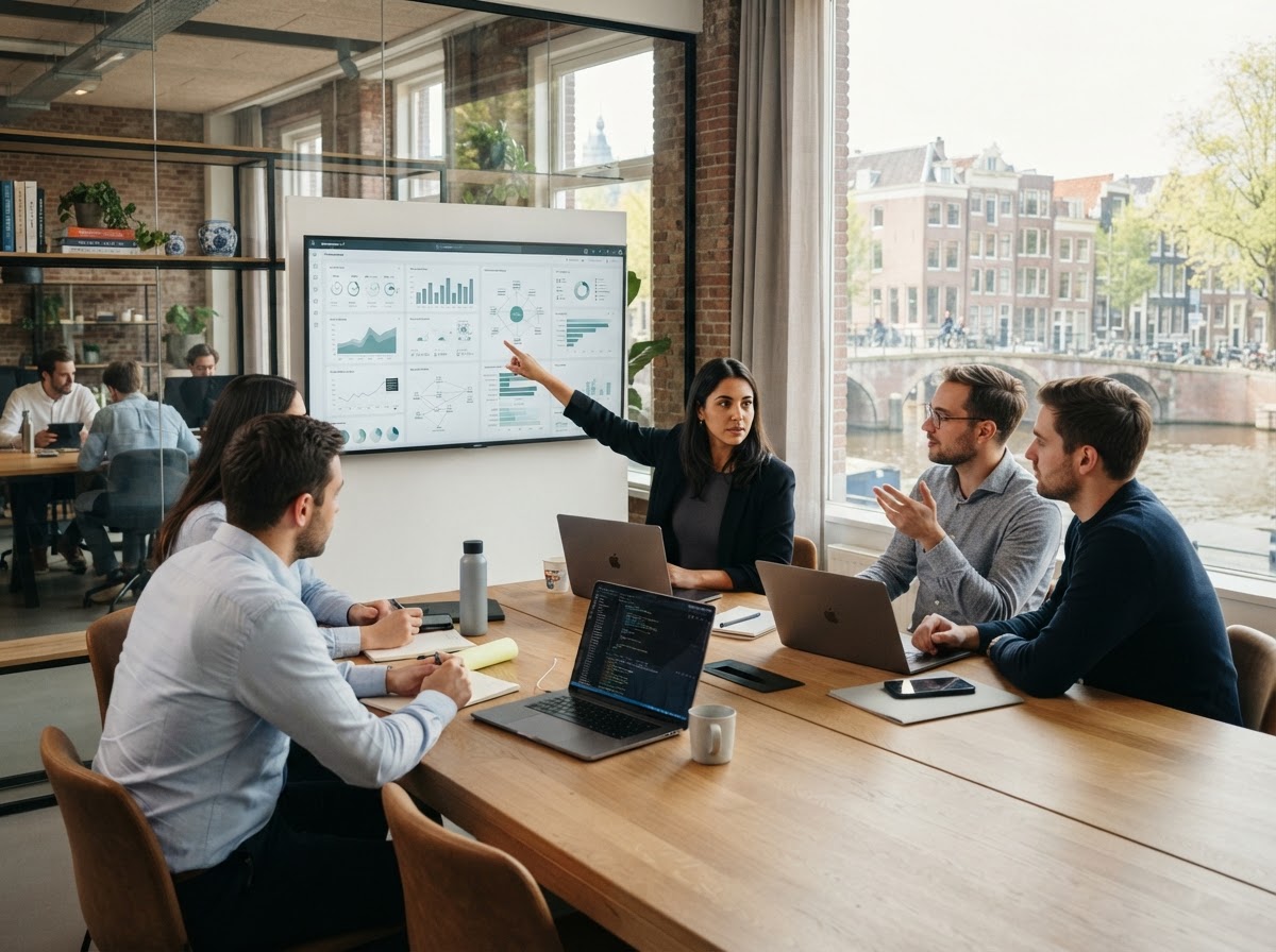 Miramagna AI werkomgeving met technische documentatie en data-analyseproces